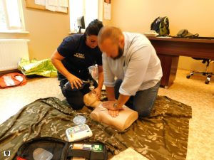 Udzielanie pierwszej pomocy przedmedycznej - ćwiczenia